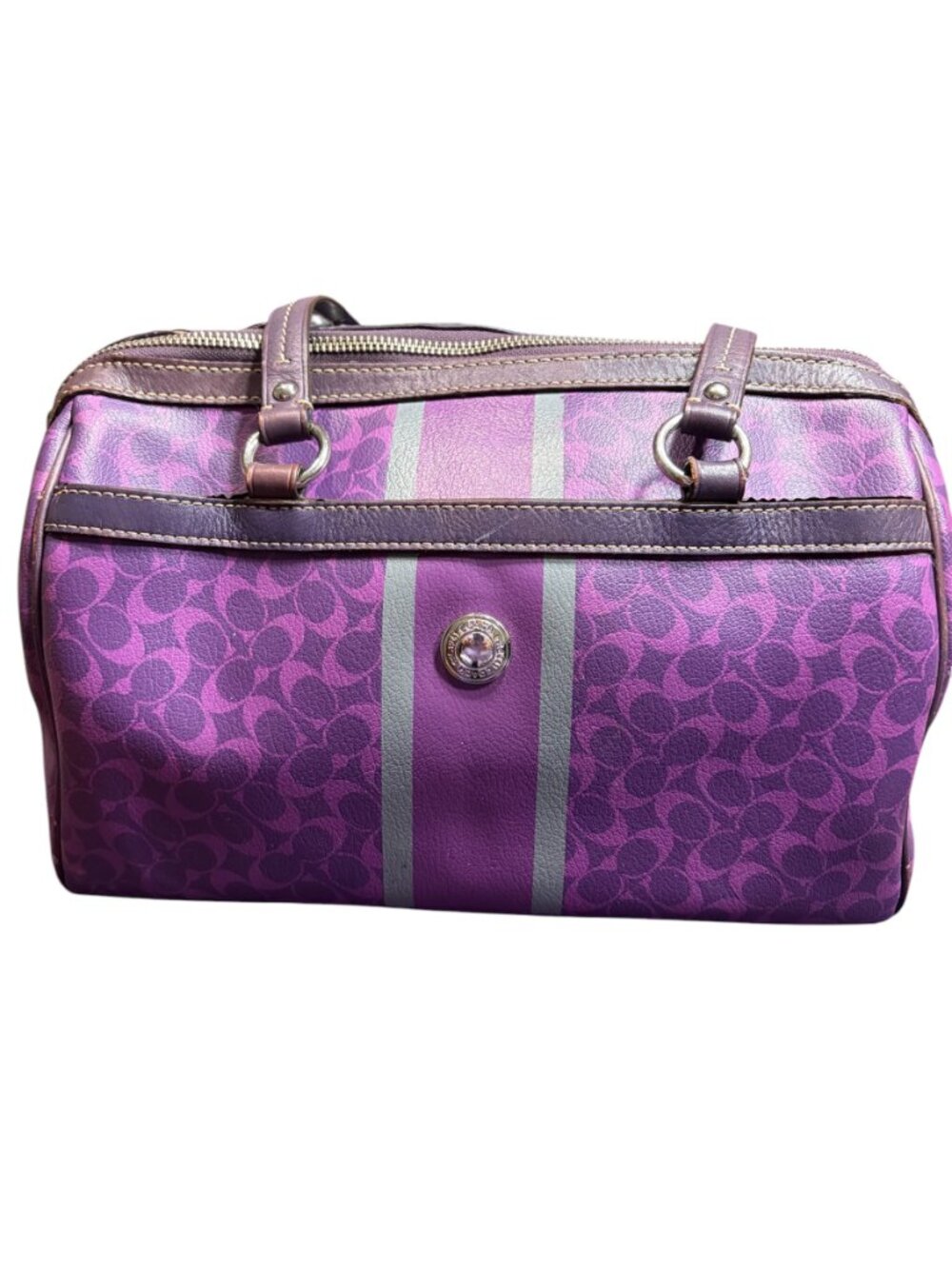 COACH REHAB BAG IN PURPLE